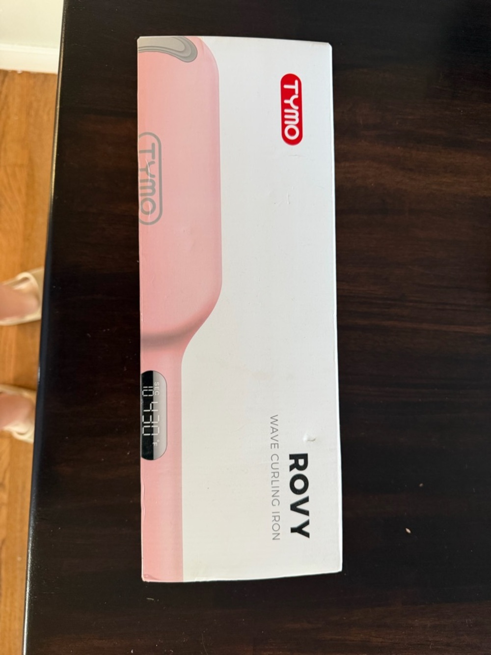 Tymo Rovy Pink Wave Curling Iron - Women's Hair Styler NWT